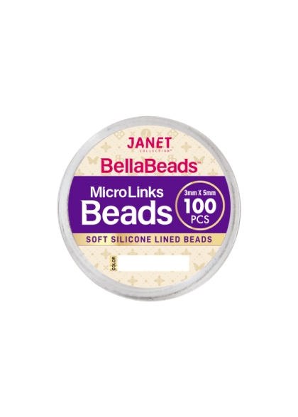 Janet Bella Beads Micro Links-Hair Extension Straight 18 – Remi