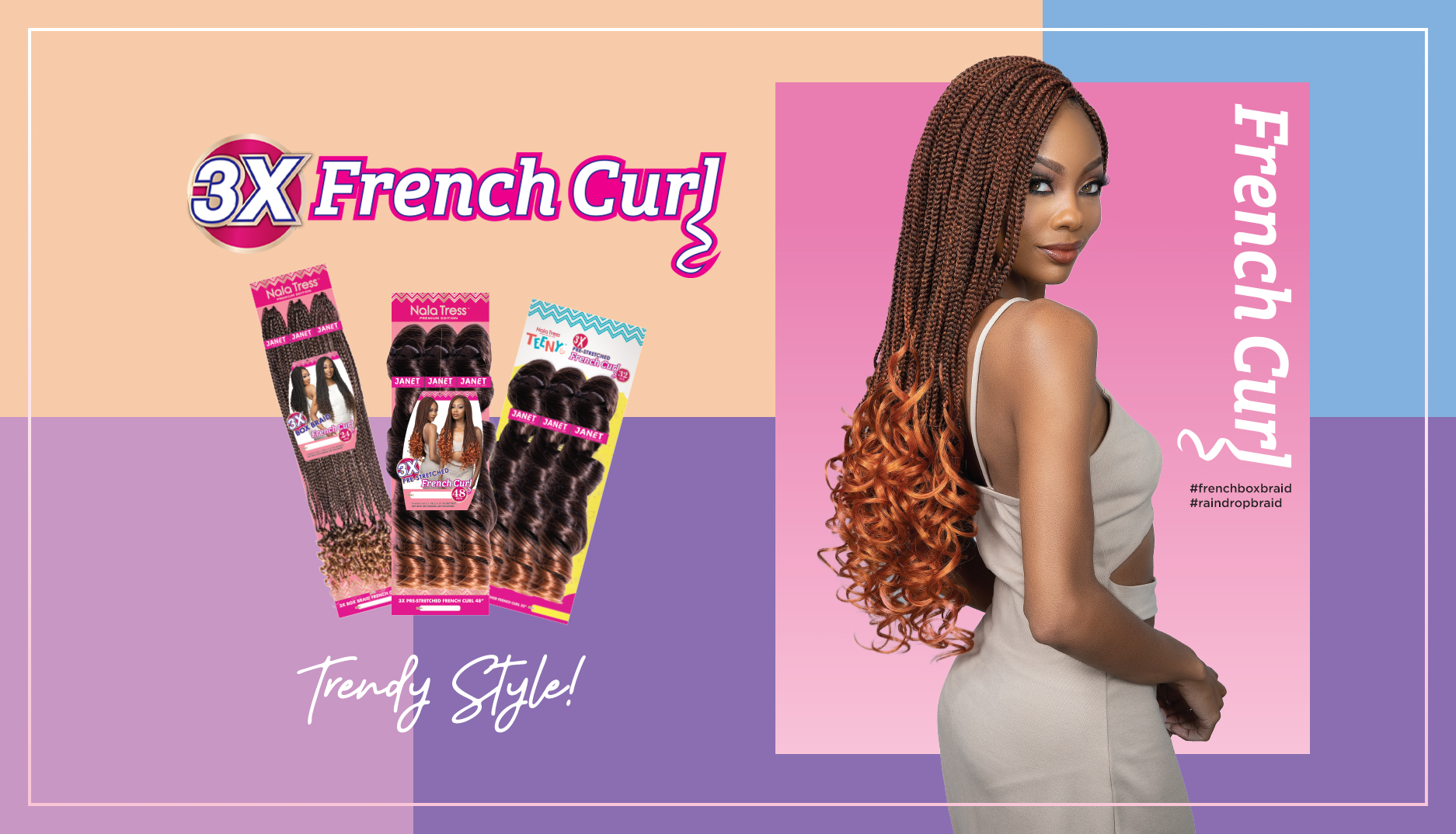 Authentic 3X Value Pack French Curl Braid 22 – Find Your New Look Today!